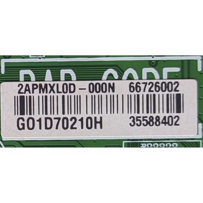 MAIN PARA TV LG / NUMERO DE PARTE EBR35588402 / EAX69789831(1.0) / 66726002	 - Imagen 3